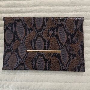 BCBGMaxAzria Snake Clutch